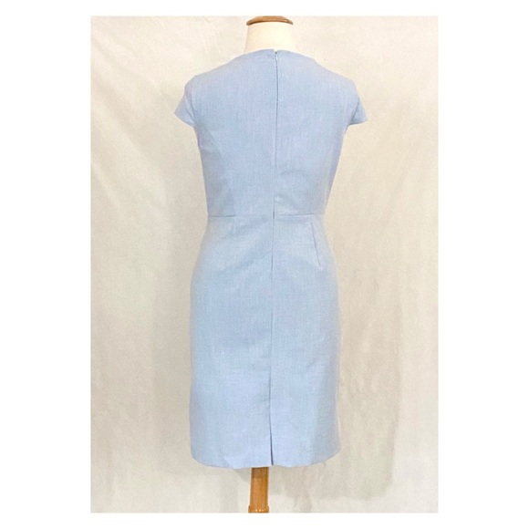 Calvin Klein Cap Sleeve Cowl Neck Sheath - Picture 5 of 10